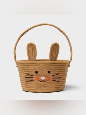 Easter Bunny Rope Basket Brown - Spritz™